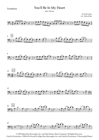 You'll Be In My Heart (arr. Fabio Britto)