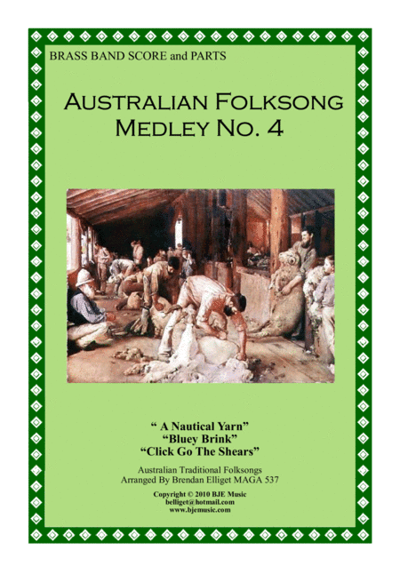 Australian Folksong Medley No. 4 - Brass Band (arr. Brendan Elliget)