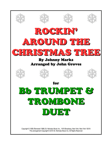Rockin' Around The Christmas Tree (arr. John Groves)