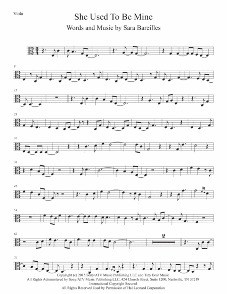 She Used To Be Mine from WAITRESS THE MUSICAL (arr. Kevin Busse)
