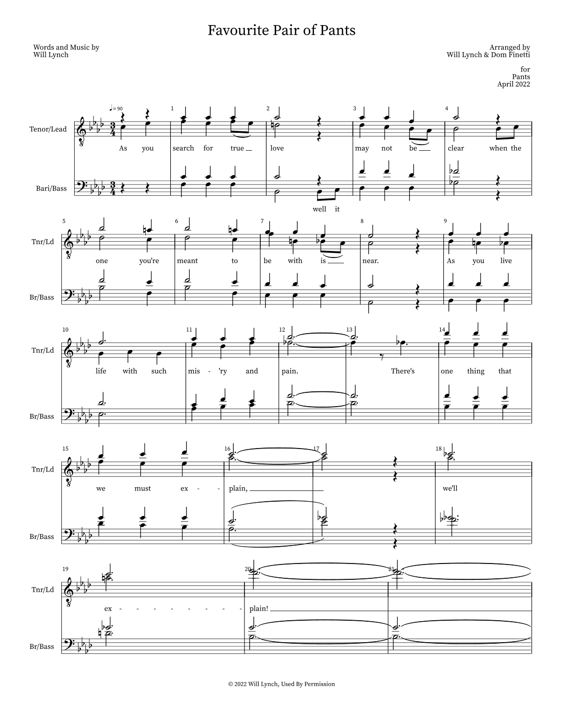 Favourite Pair of Pants