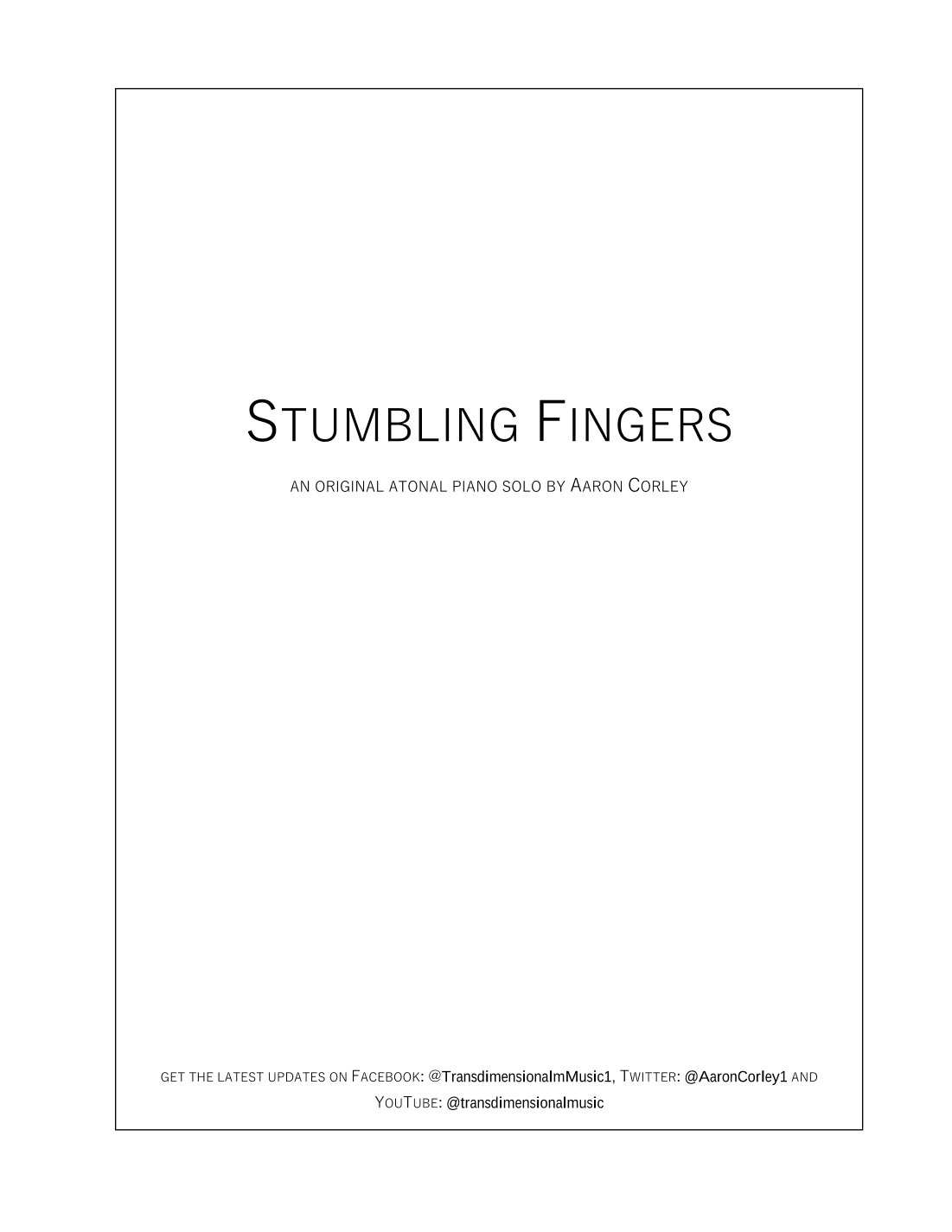 Stumbling Fingers