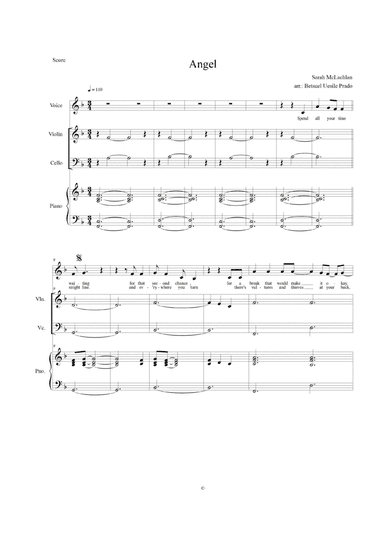 Angel (arr. Betsuel Uesile Prado)