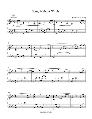 Song Without Words