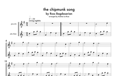 The Chipmunk Song (arr. Andrea La Rose)