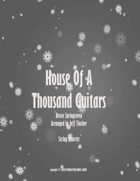House Of A Thousand Guitars (arr. Jeff Tincher)