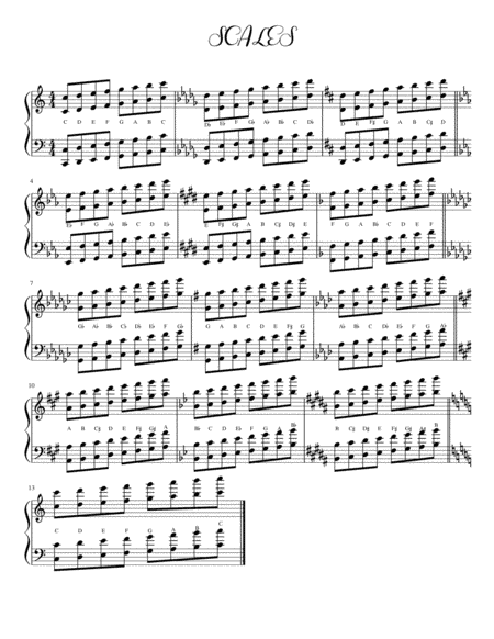 Scales (arr. Michaela Yeary)