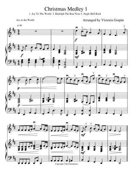 Christmas Medley (arr. Victoria Gorpin)