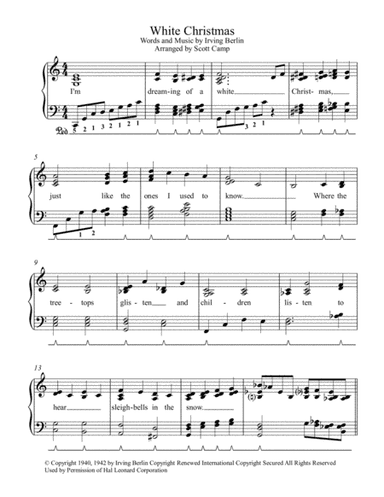 White Christmas (arr. Scott Camp)