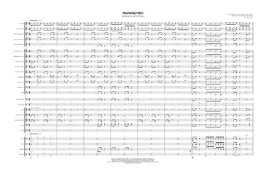 Raining Men (arr. Craig G. Potter)