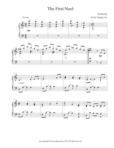 The First Noel (arr. So Jung Lee)