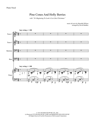 It's Beginning To Look Like Christmas (arr. David Maddux)