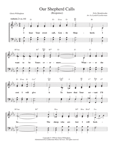 Our Shepherd Calls