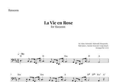La Vie En Rose (arr. GDJ)