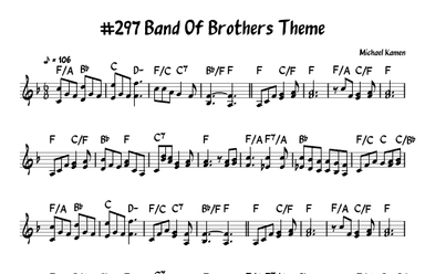 Band Of Brothers (arr. John Fries)