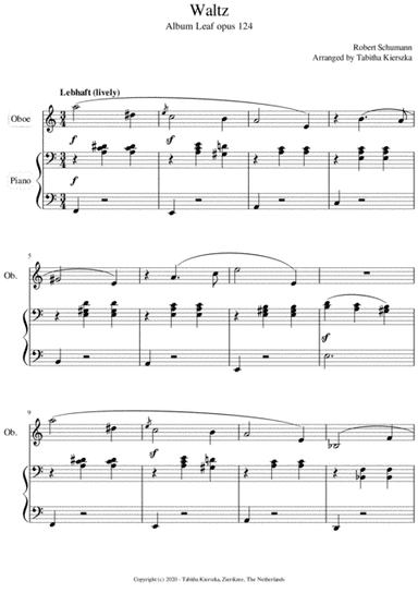 Waltz (arr. Tabitha Kierszka)