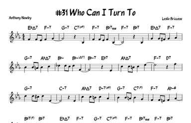 Who Can I Turn To? (arr. John Fries)