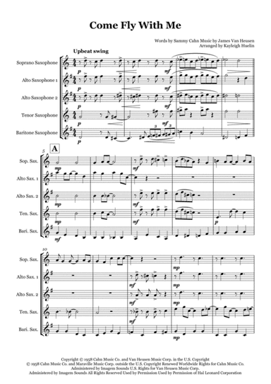 Come Fly With Me (arr. Kayleigh Huelin)