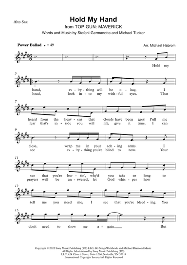 Hold My Hand (arr. Michael Habrom)