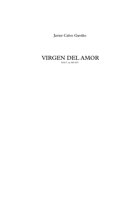 Virgen del Amor