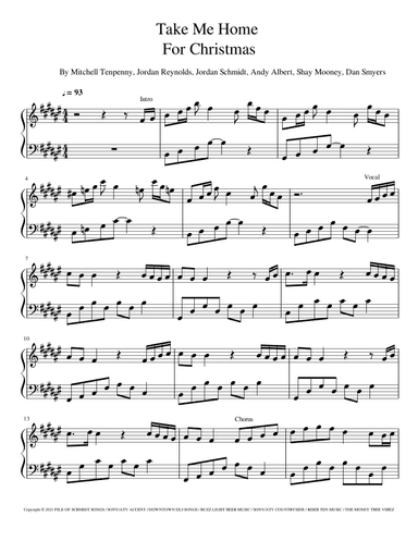 Take Me Home For Christmas (arr. Girish Kataria)