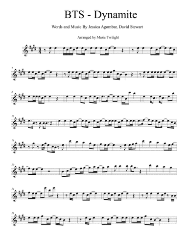 Dynamite (arr. Music Twilight)