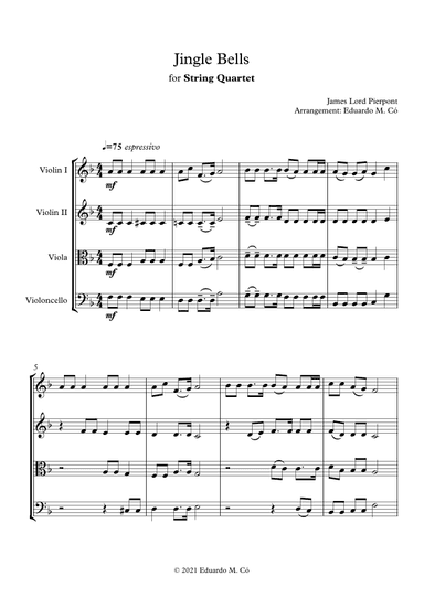 Jingle Bells (arr. Eduardo Mutz Có)
