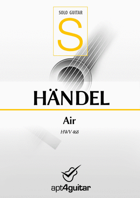 Air HWV 468 (arr. Roberto García)