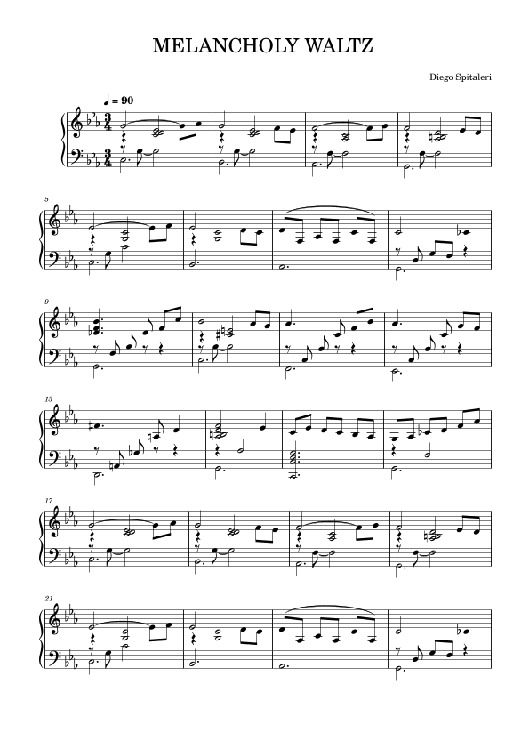 MELANCHOLY WALTZ