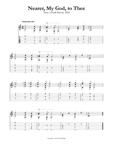 Nearer My God to Thee (arr. Mark Phillips)