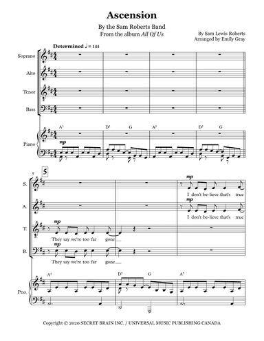 Ascension (arr. Emily Gray)