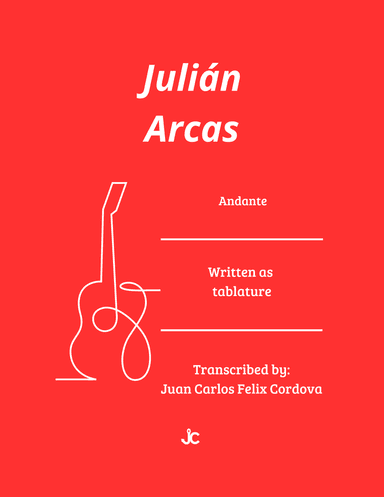 Andante (Tab) (arr. Juan Carlos Felix Cordova)