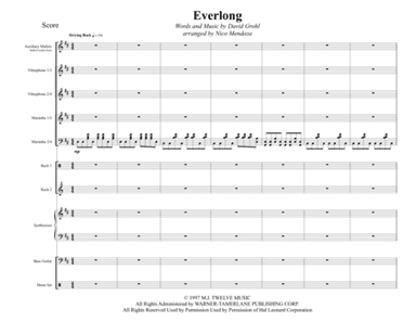 Everlong (arr. Nico Mendoza)
