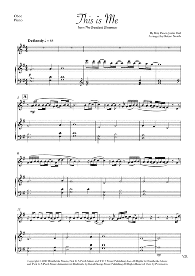 This Is Me (arr. Robert Newth)