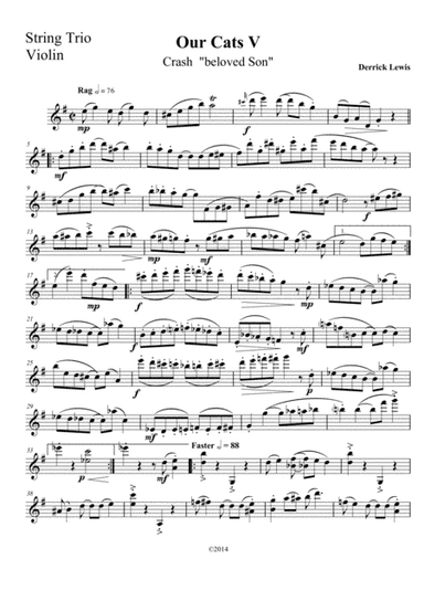 Crash Rag for String Trio