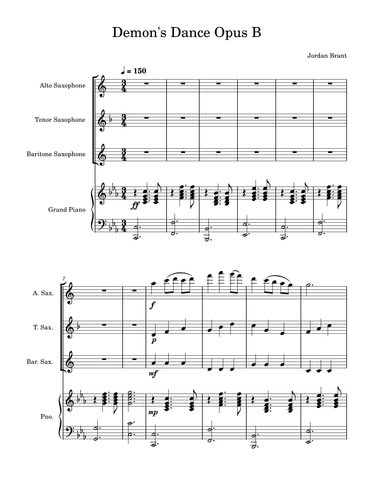 Demon's Dance: Opus B