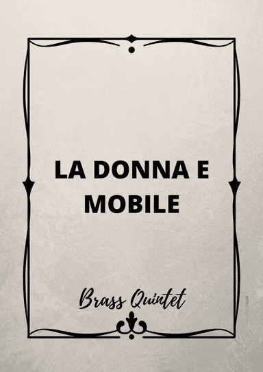 La Donna_Euphonium Solo_Brass Sextet (arr. Arnold Lulichi)
