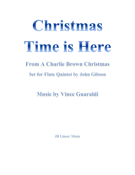 Christmas Time Is Here (arr. John Gibson)