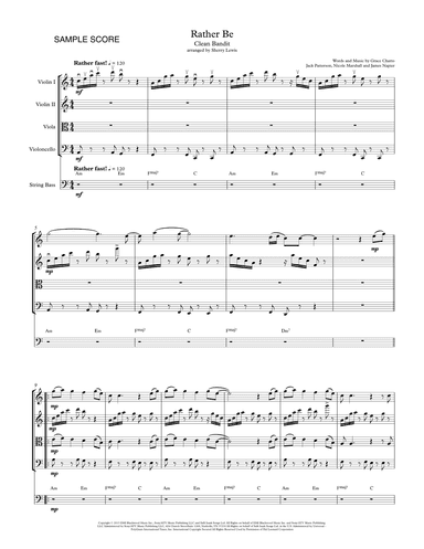 Rather Be (arr. Sherry Lewis)
