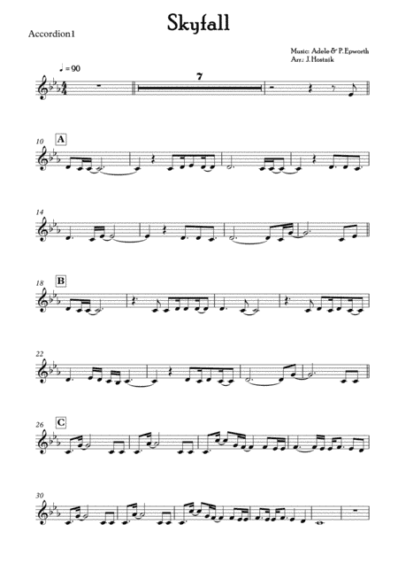 Skyfall (arr. Jernej Hostnik)