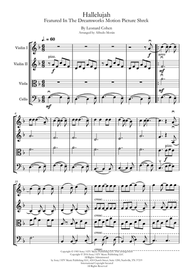 Hallelujah (arr. Alfredo Morán)