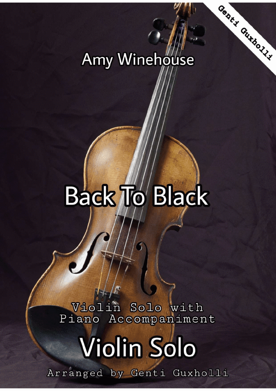 Back To Black (arr. Genti Guxholli)
