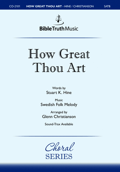 How Great Thou Art Choir SATB