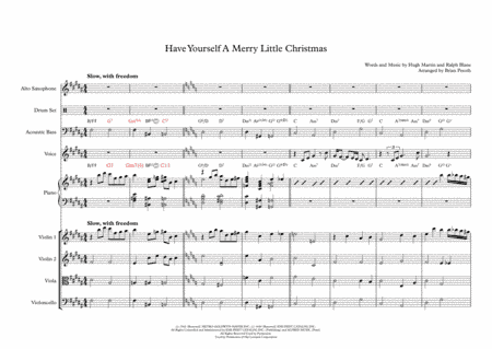 Have Yourself A Merry Little Christmas from MEET ME IN ST. LOUIS (arr. Brian Pesoth)