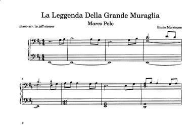 La Leggenda Della Grande Muraglia (arr. jeff siesser)