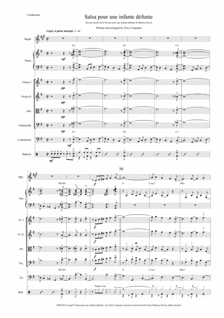 Salsa pour une infante defunte (based on musical motifs from Maurice Ravel) (arr. Terry Carpenter)