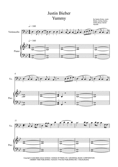 Yummy (arr. André Laitano)