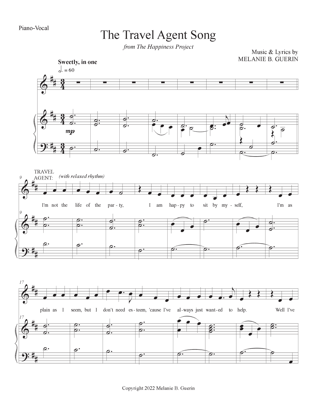 Travel Agent Song