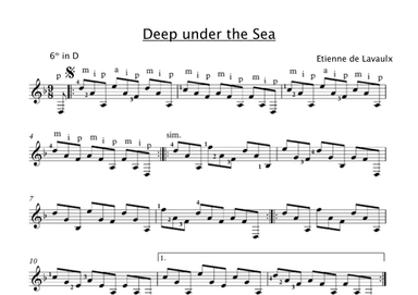 Deep under the Sea