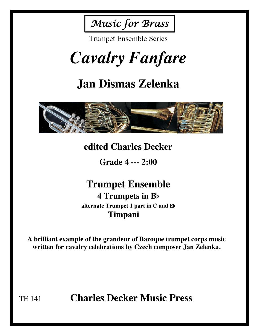 Cavalry Fanfare for Trumpet Ensemble (arr. Charles Decker)